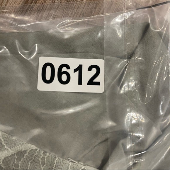 Unbranded Satin Lace Blouse Women’s Small Grey Cami Romantic Fairy Made In Italy - Picture 9 of 9